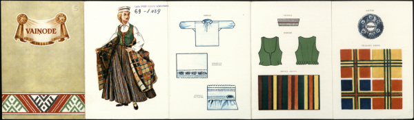 Vaiņodes novada sieviešu tautas tērps