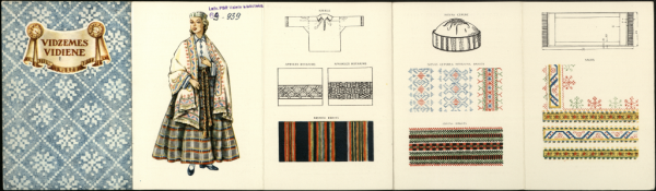 Vidzemes vidienes sieviešu tautas tērps