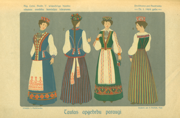 Tautas apģērbu paraugi