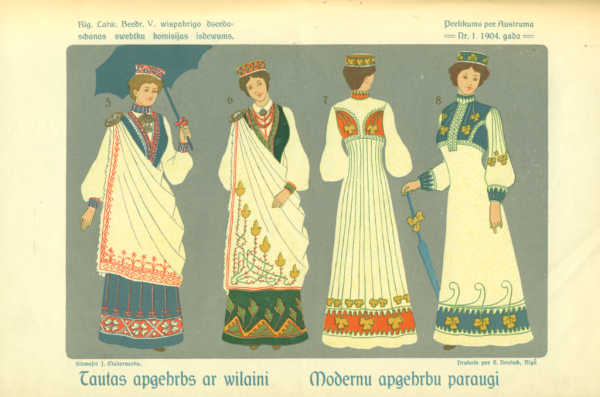 Tautas apģērbs ar villaini