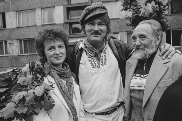 XIX Vispārējie latviešu dziesmu un deju svētki. Andris Kārkliņš un Anatols Imermanis