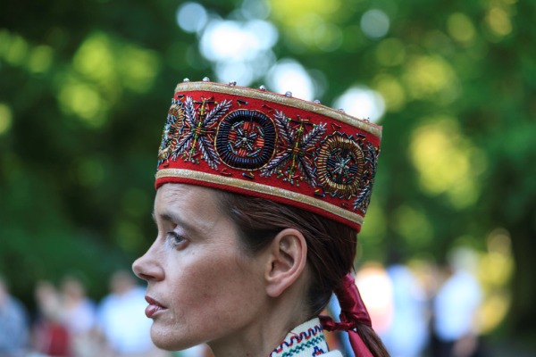 XXIV Vispārējie latviešu dziesmu un XIV deju svētki. Svētku dalībniece