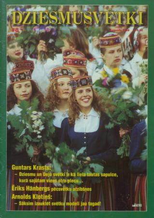 Dziesmusvētki :tautas māksla, kultūrvide