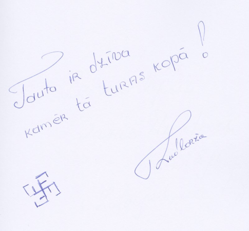 Taigas Ludboržas vēlējums Dziesmu un deju svētkiem