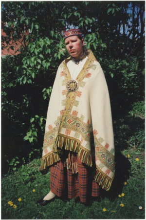 Lilitas un Anitas Rašmaņu darinātais Kruspils (Līvānu) tautastērps