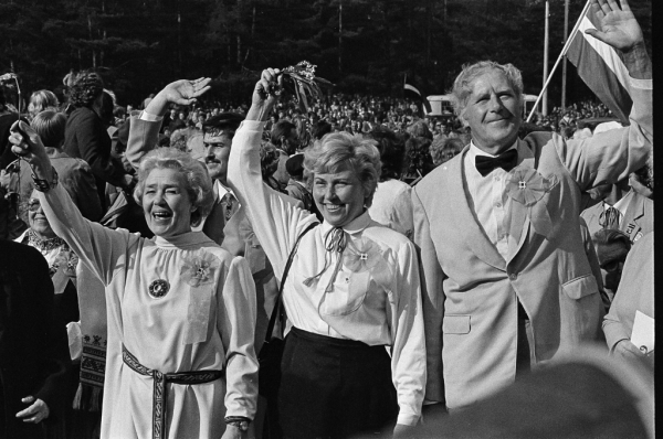 Terēzija Broka un Pauls Kvelde. 1940.gada Latgales Dziesmu svētku 50 gadu atcere