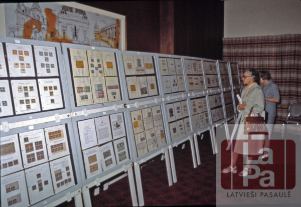 Dziesmu svētku filatēlijas un numismātikas izstāde Four Seasons Sheraton viesnīcā