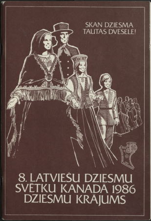 8. Latviešu dziesmu svētku Kanādā kora dziesmas