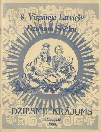 8. Vispārējo Latviešu Dziesmu Svētku Indianapolē 1988. dziesmu krājums