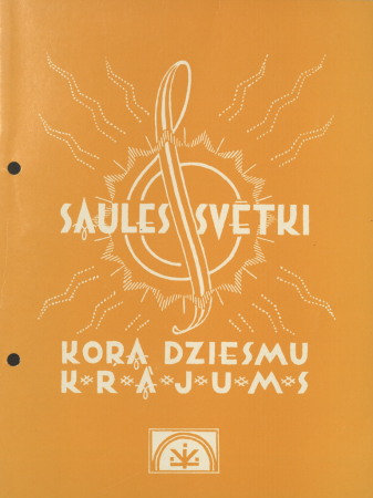 Saules svētki : kora dziesmu krājums.