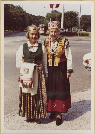 II Eiropas latviešu Dziesmu svētki. Dalībnieces