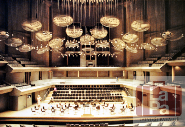 XI Latviešu dziesmu svētku kopkora koncerta norises vieta Roy Thomson halle