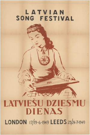 Latviešu dziesmu dienas [attēls]