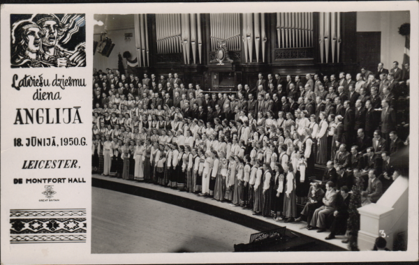 II Anglijas latviešu dziesmu dienas Lesterā