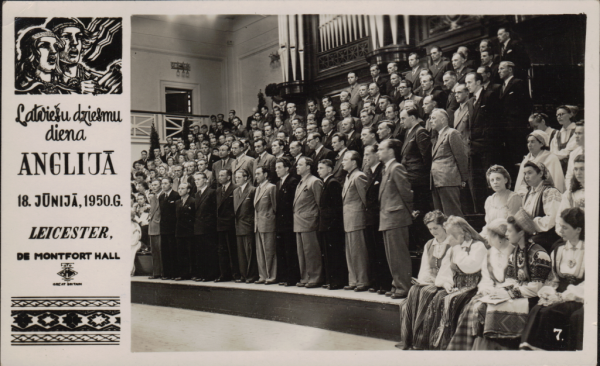 II Anglijas latviešu dziesmu dienas Lesterā