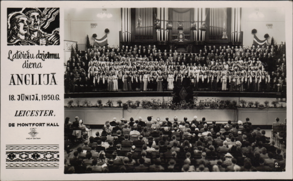 II Anglijas latviešu dziesmu dienas Lesterā