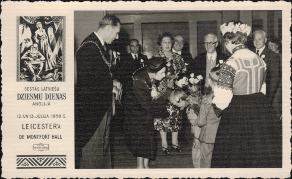 V Anglijas latviešu dziesmu dienas Lesterā