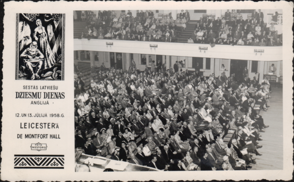 V Anglijas latviešu dziesmu dienas Lesterā