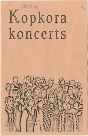 Kopkora koncerts: [programma]