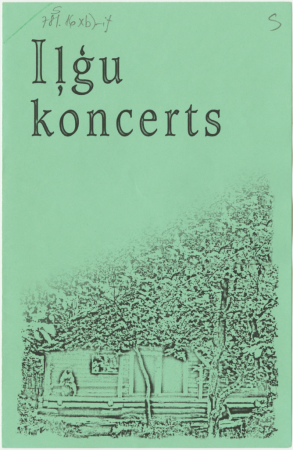 Iļģu koncerts : [programma]