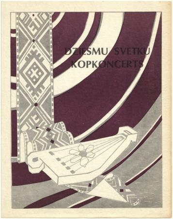 5. Rietumu krasta latviešu dziesmu svētku kopkoncerts 1972. gadā, Vankūverā, Kanādā : [programma]