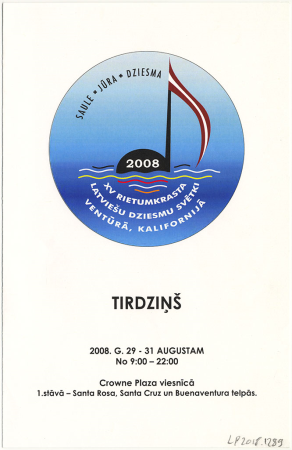 15. Rietumkrasta Latviešu Dziesmu svētki Venturā, Kalifornijā 2008. gadā : Tirdziņš