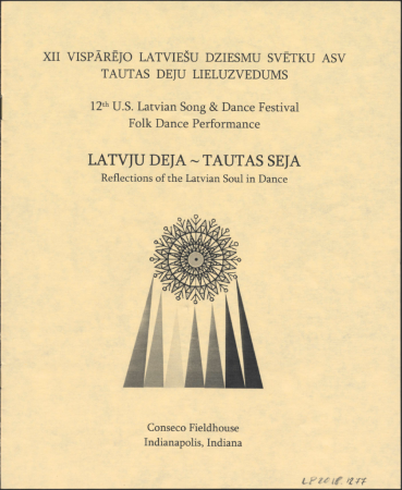 12. Vispārējie latviešu Dziesmu svētki Amerikā, Indianapolē, 2007. gadā : Latvju deja