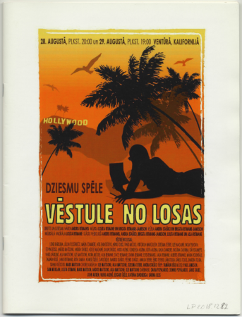 15. ASV Rietumkrasta latviešu dziesmu svētki Sanfrancisko, 2008. gadā : Dziesmu spēle "Vēstule no Losas"