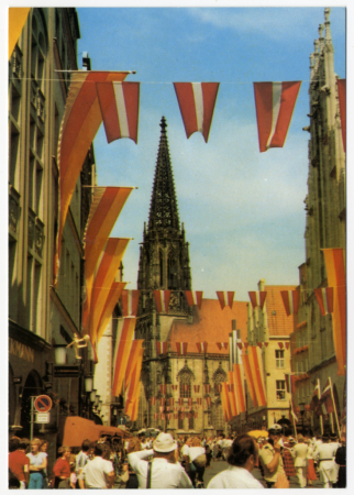 3. Pasaules brīvo latviešu dziesmu dienas un kultūras svētki Vācijā, Minsterē 1987. gadā : Pastkarte