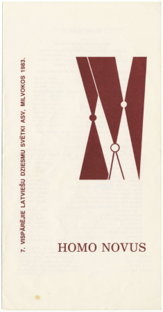 7. Vispārējie latviešu Dziesmu svētki Amerikā, Milvoki, 1983. gadā : Homo Novus