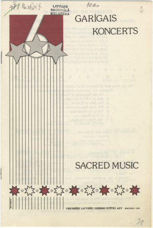 Garīgais koncerts = Sacred Music