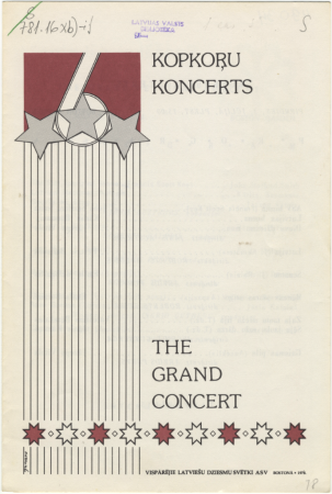 Kopkoŗu koncerts = The Grand Concert