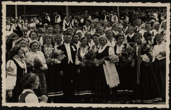 Virsdiriģents Teodors Reiters IX latviešu Dziesmu svētkos