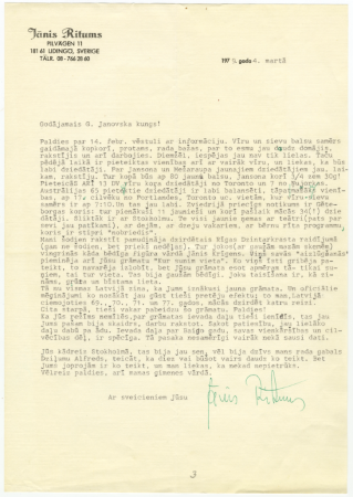 Vēstule Gunaram Janovskim