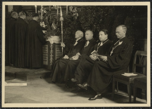 Franku novada latviešu 4. dziesmu dienu dievkalpojums