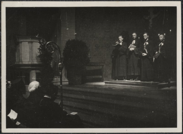 Franku novada latviešu 4. dziesmu dienu dievkalpojums