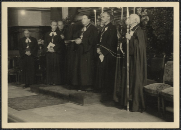 Franku novada latviešu 4. dziesmu dienu dievkalpojums