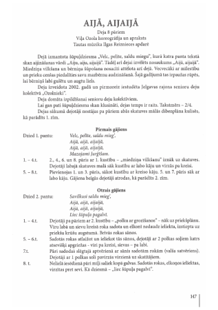 Aijā, aijaijā : dejas apraksts