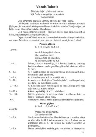 Vecais Taizels : dejas apraksts