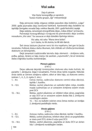 Visi saka : dejas apraksts