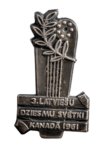 3.Latviešu Dziesmu svētku Kanādā piesraude (1961, Toronto)