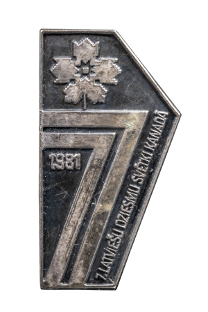 7.Latviešu dziesmu svētku nozīmīte (Kanāda, 1981)