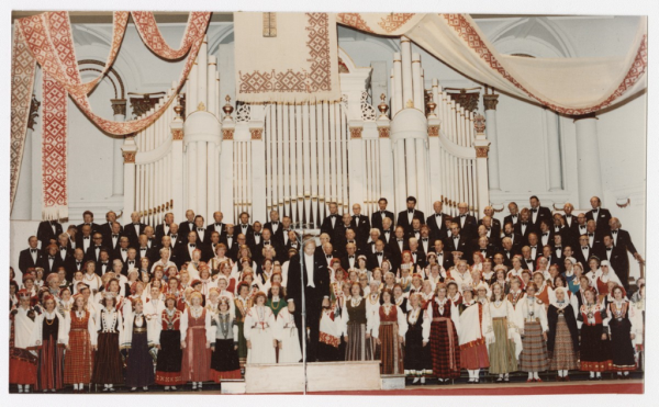 Kopkora koncerts, diriģents Haralds Rutups