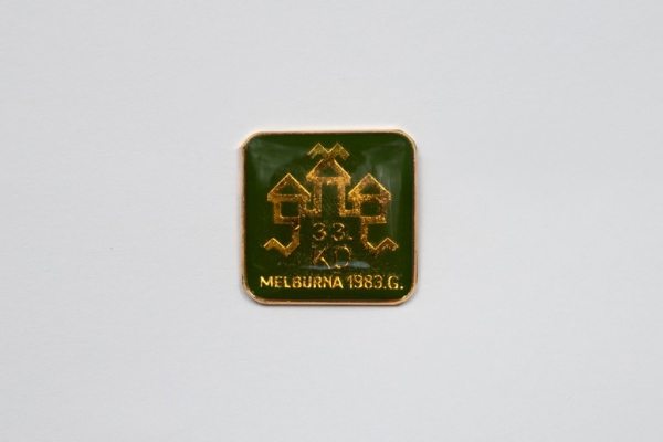 Nozīme. Austrālijas Latviešu 33. Kultūras dienas Melburnā. 1983. gada decembris