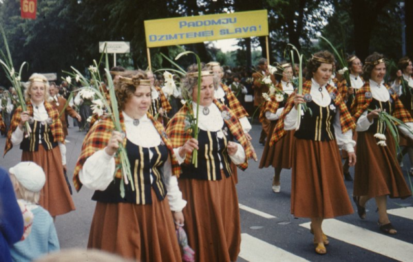 Limbažu rajons XVII Vispārējo latviešu dziesmu un deju svētku gājienā
