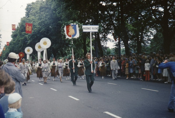 Madonas rajons XVII Vispārējo latviešu dziesmu un deju svētku gājienā