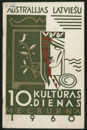 Austrālijas latviešu 10. Kultūras dienas Melburnā, 1960 : [buklets]