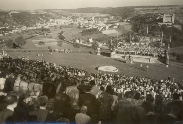 Dziesmu svētki Eihštatē 1946.g. 4.augustā